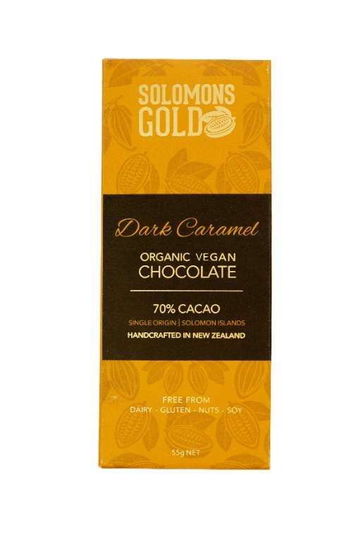 Dark Caramel - Organic Vegan Chocolate