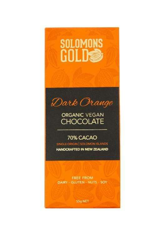 Dark Orange - Organic Vegan Chocolate